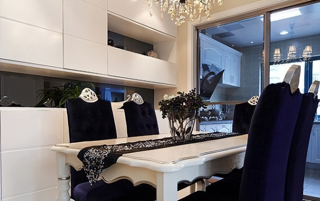 简欧风格装修效果图三房二厅二卫,简欧风装修房子效果图