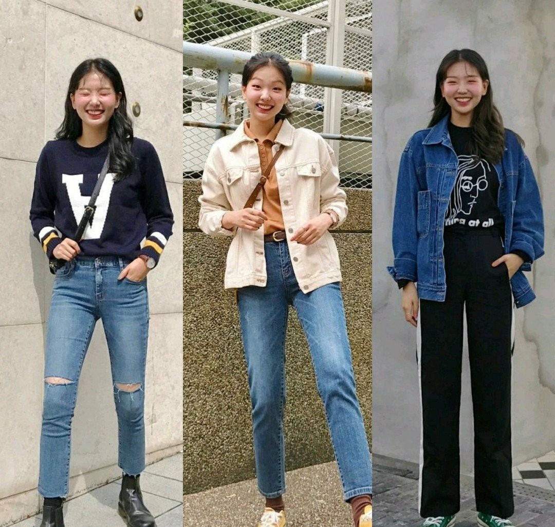 韩国女生的秋季时髦穿搭示范,30套最火的韩系穿搭简单又好穿