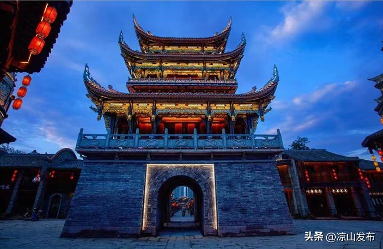 西昌建昌古城简介,西昌建昌古城四牌楼