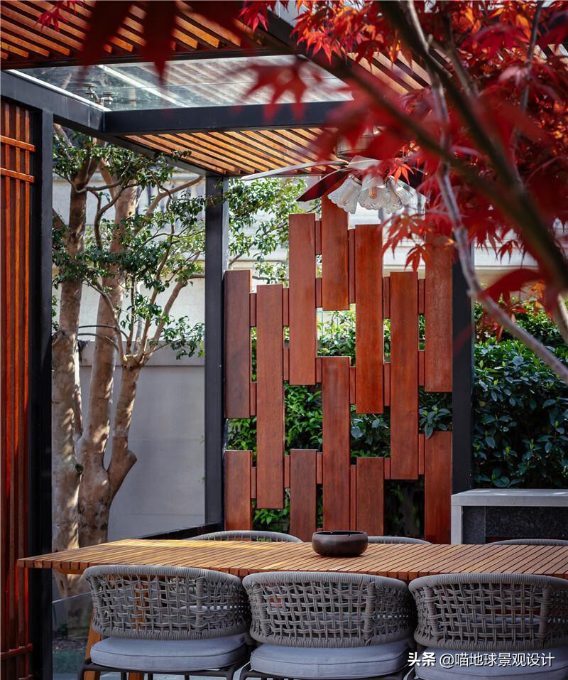 60平方别墅庭院效果图大全,60款优秀的别墅庭院创意背景景墙