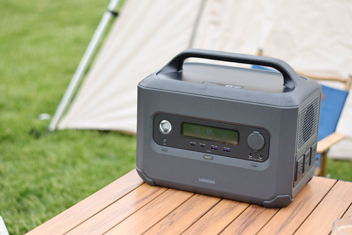 绿联户外电源gs1200实测,露营用户外电源推荐