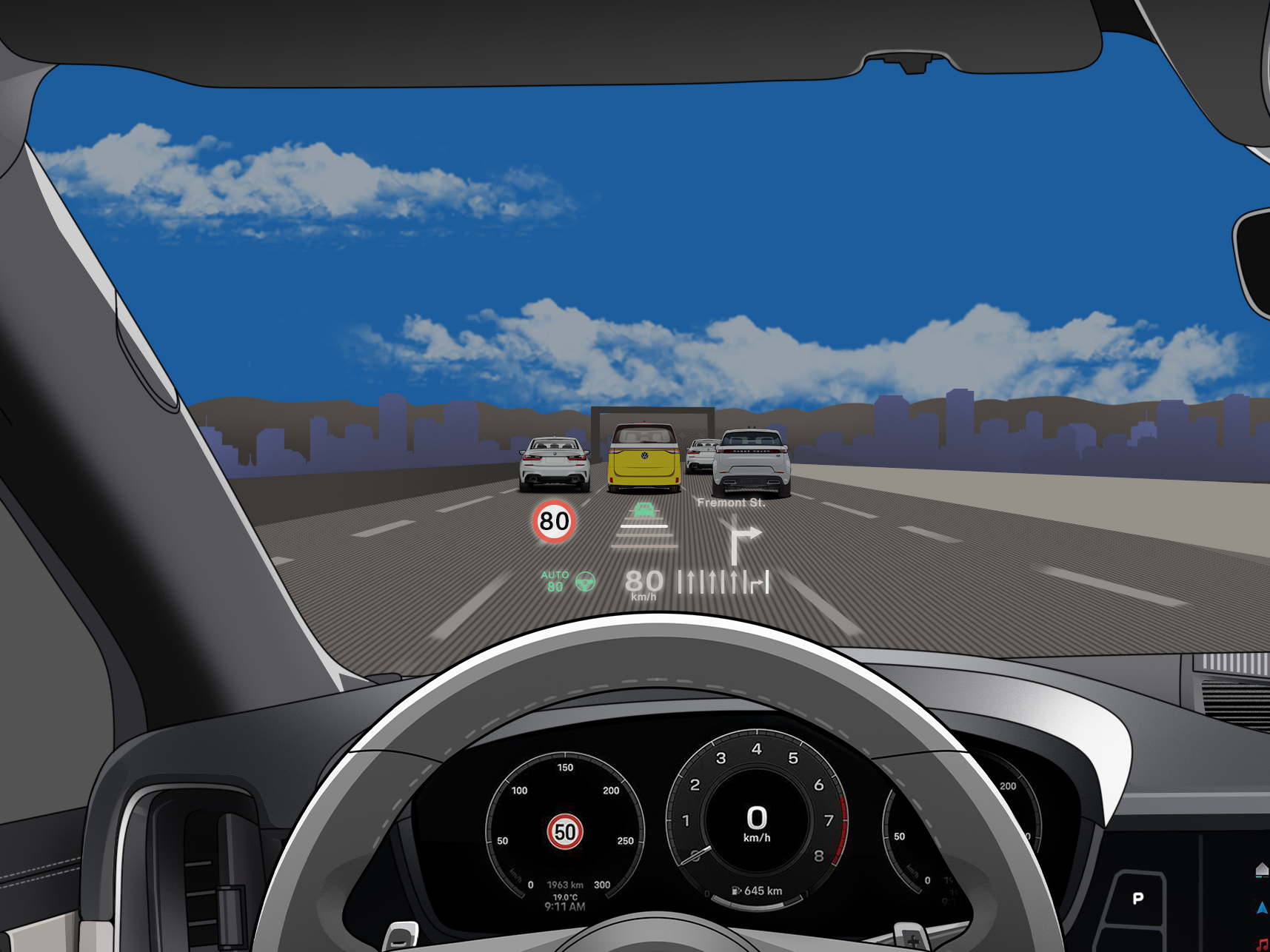 关关驾日|漫画日记卡宴也换三联屏了！新款内饰超级帅