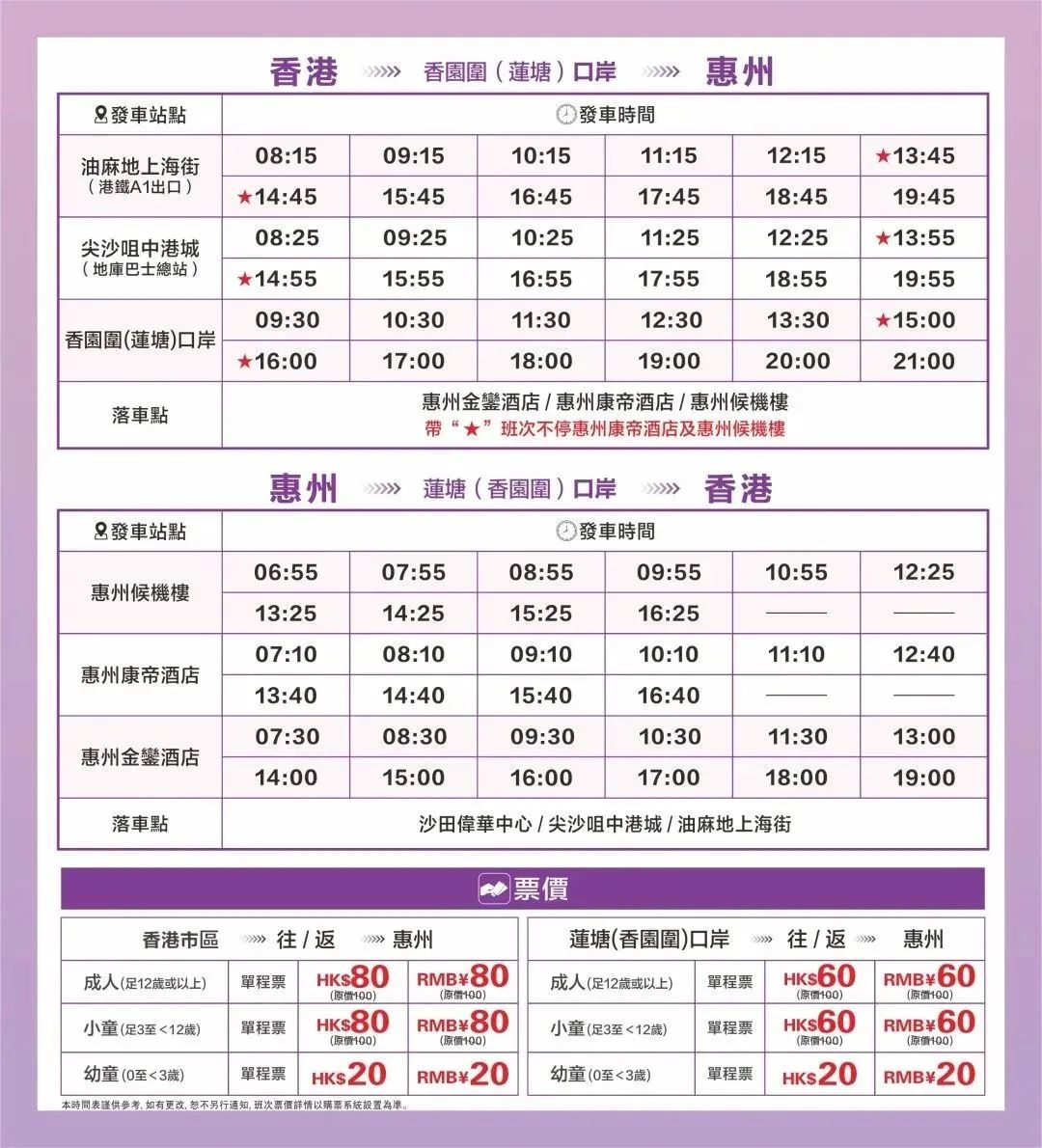 惠州北站直达香港时间表,惠州哪个高铁去香港最方便