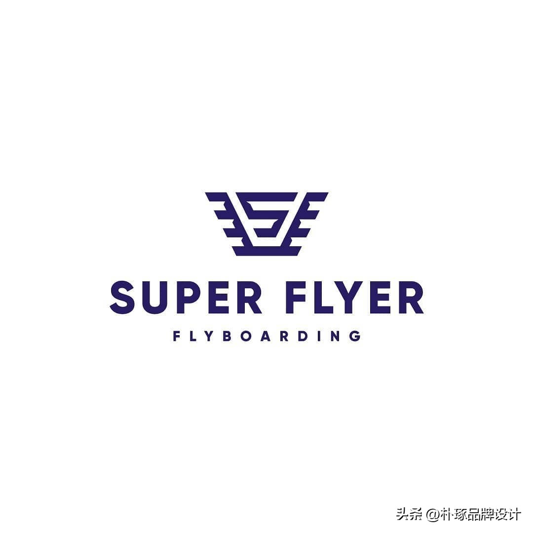 几何抽象标志logo设计,标志的构成元素logo