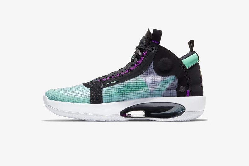 aj37low蓝色球员上脚,aj37上脚展示