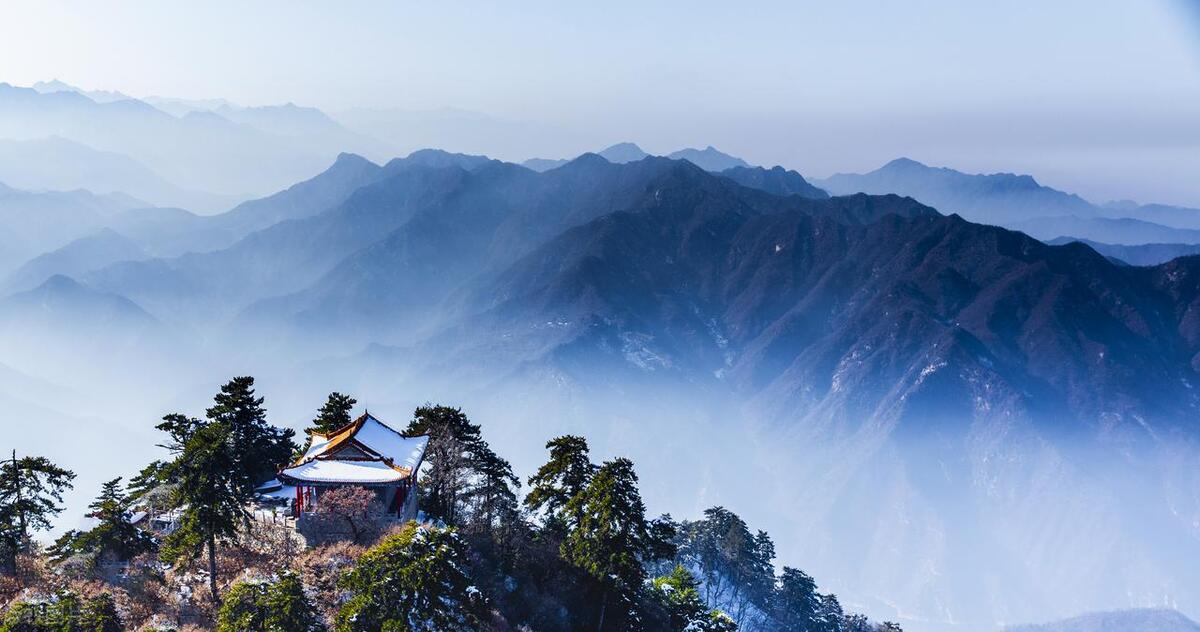 山西佛教圣地五台山珠光塔,山西省五台山四大佛教胜地之首