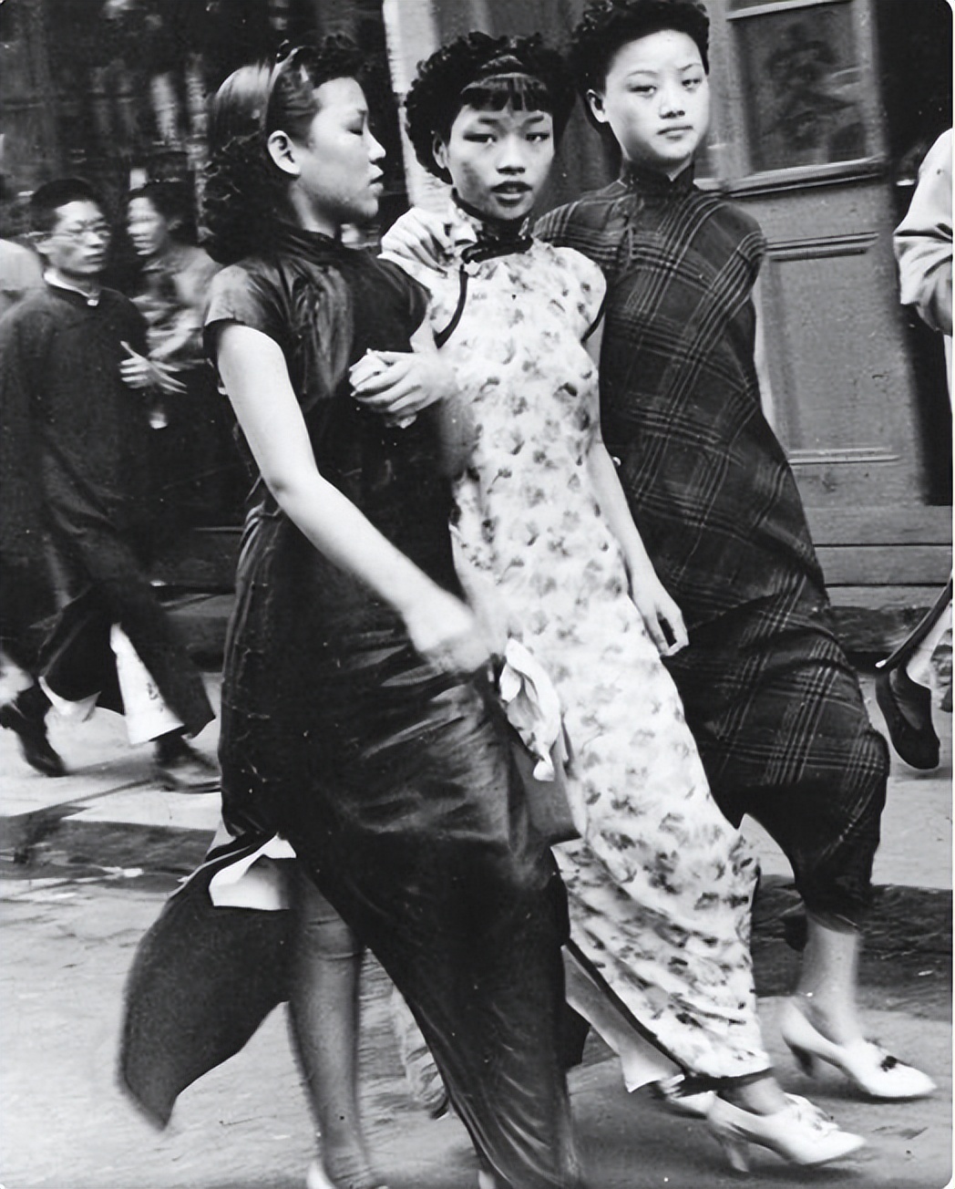 1930老式尼龙丝女袜,1937年上海流行丝袜