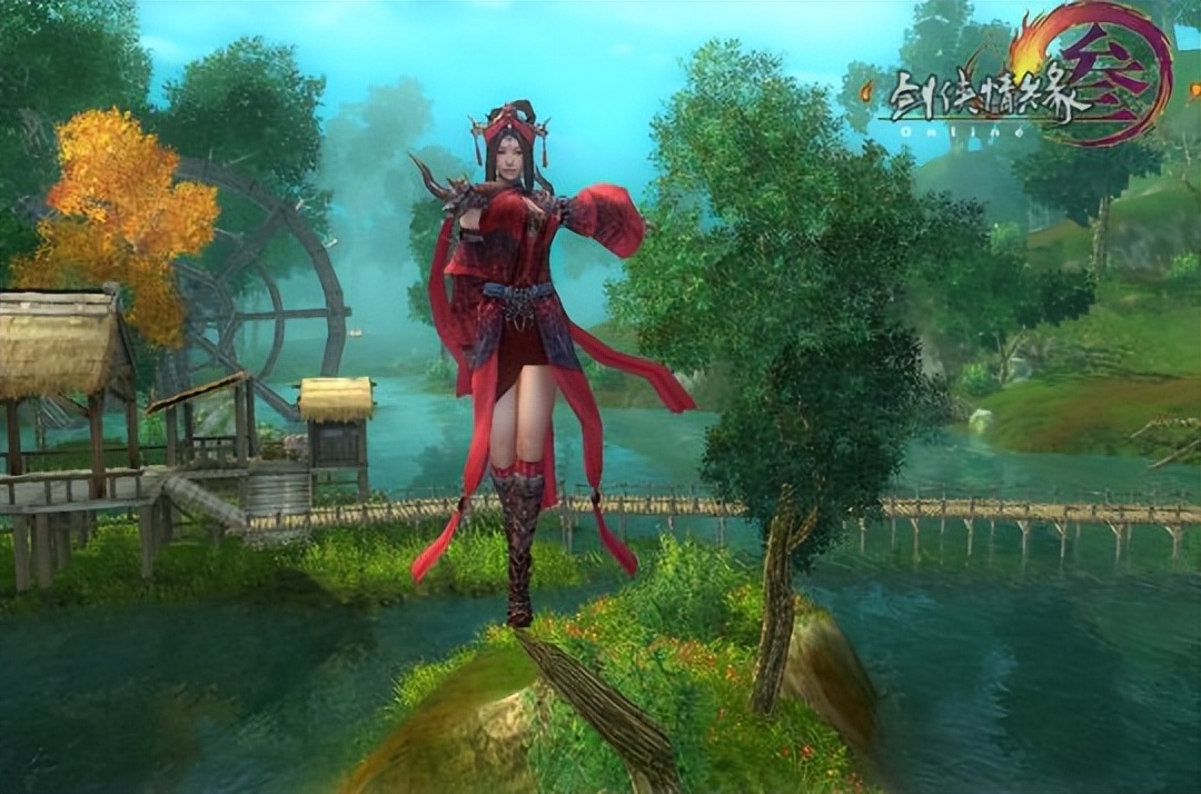 看美女才是正经事？国产网游20年前的妹子，到现在还能超能打？