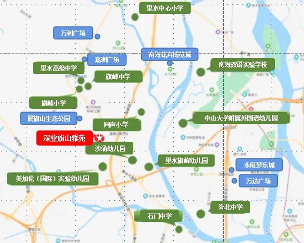 佛山里水旗山雅苑复式,深业山水东城花园值得买吗