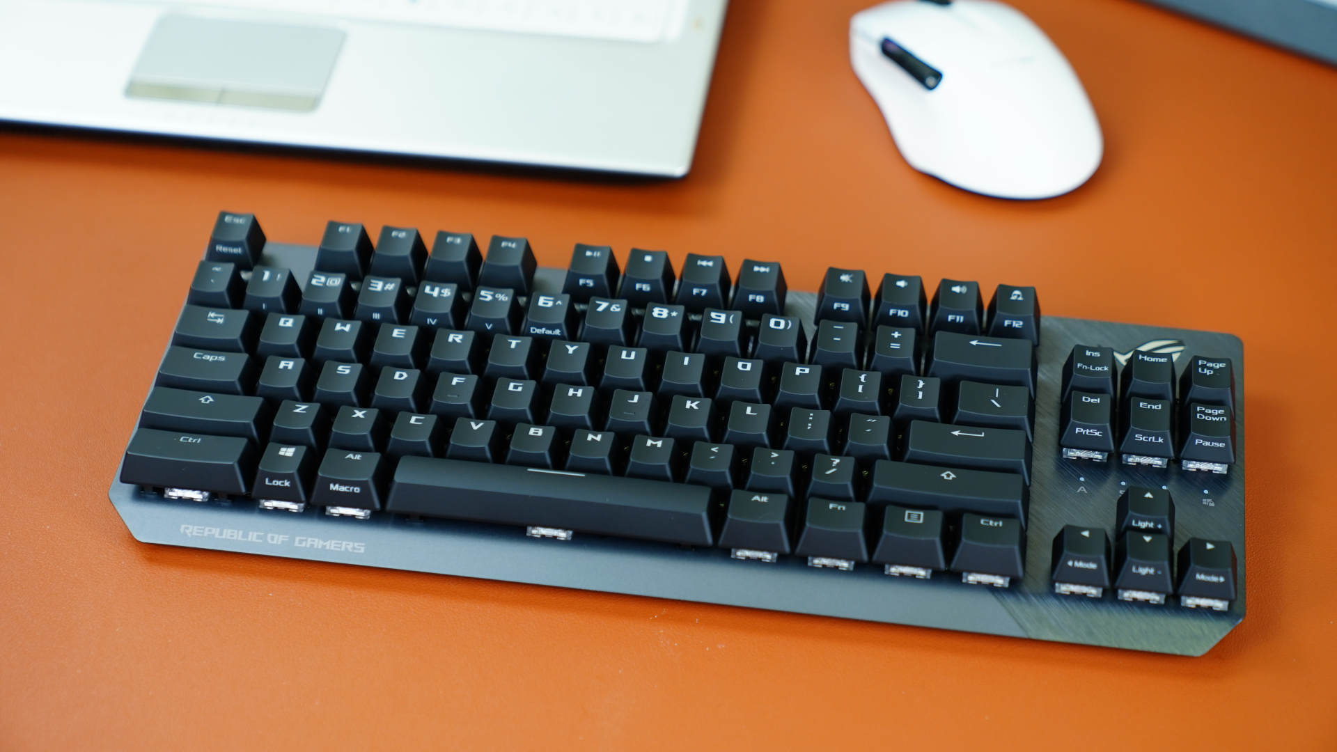 rog游侠竞技版红轴机械键盘评测,rognxtkl竞技版键盘测评