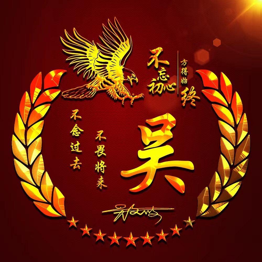 好看的姓氏头像属于你的独一无二,励志头像图片大全2023