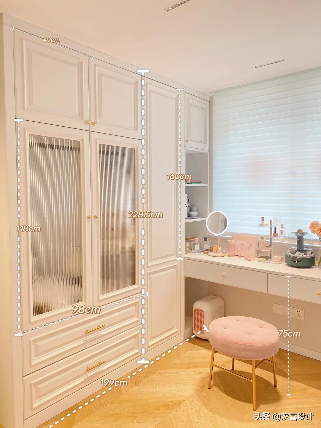 衣帽间门效果图大全2020款,30款衣帽间分享