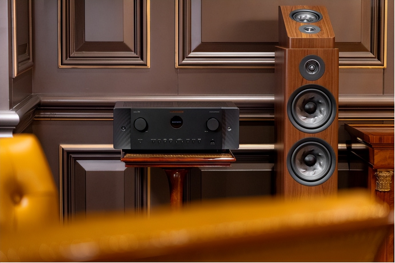 马兰士红宝石功放评测,马兰士cinema60搭配音响