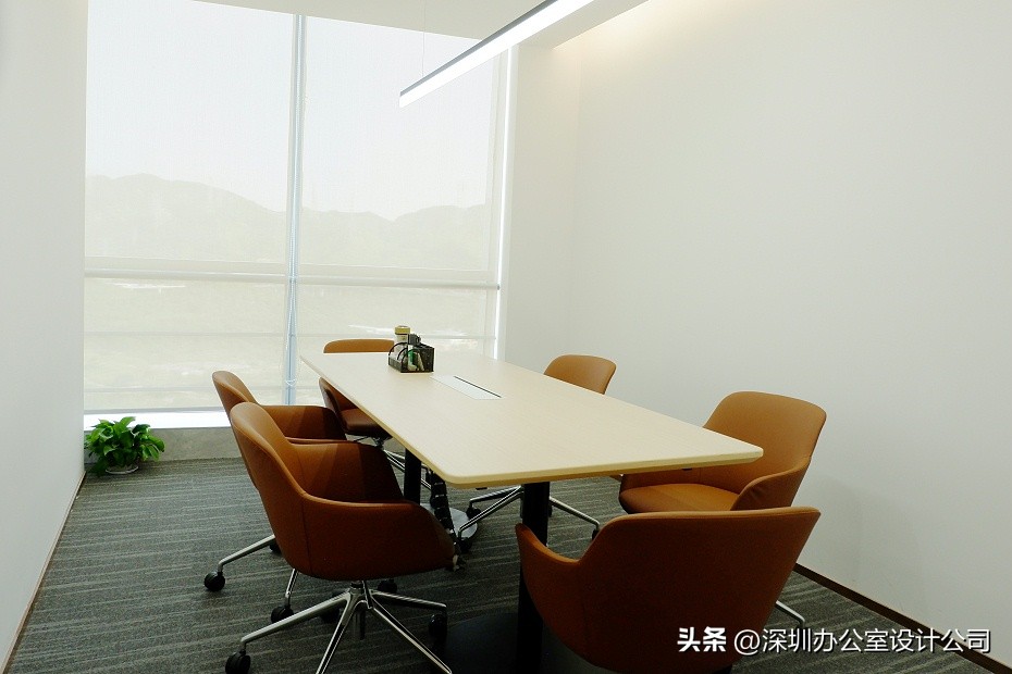 深圳大气装修办公室风格,南山区简约办公室装修设计