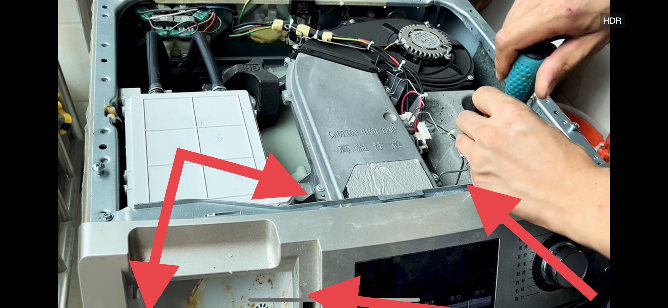 三洋帝度滚筒洗衣机清洗教程,三洋帝度烘干洗衣机拆卸清洗方法