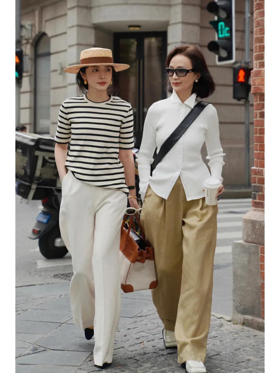 三木母女夏季穿衣搭配,三木母女穿衣搭配图