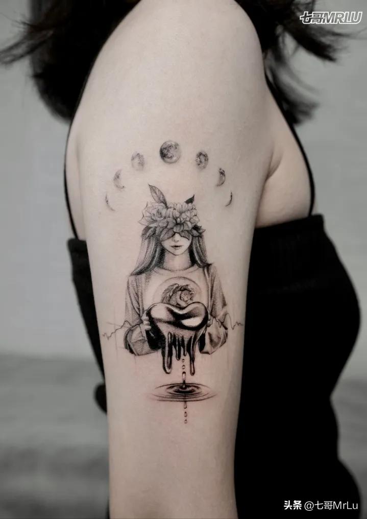 纹身痛不痛女生版,纹身痛不痛视频