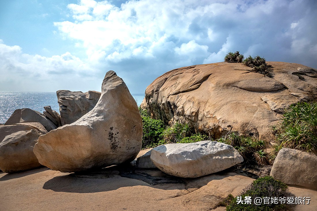 海南天涯海角海滩景色美如画,海南可以与石梅湾媲美的海滩