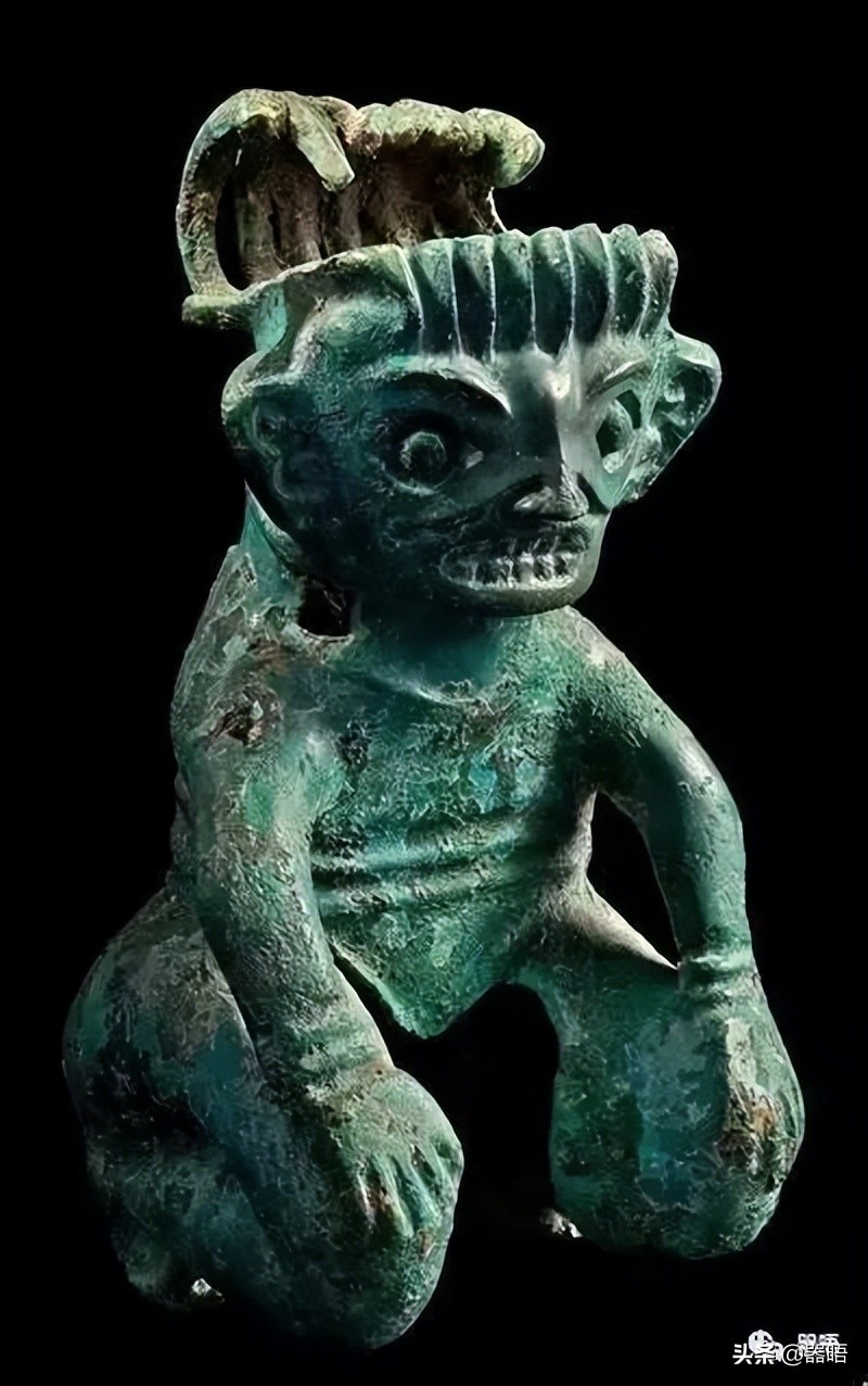 三星堆造型介绍,三星堆扁头