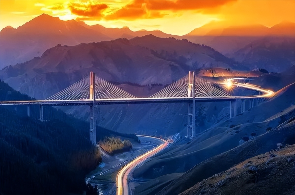 那拉提空中草原雪景照片,大草原的壮丽雪景图