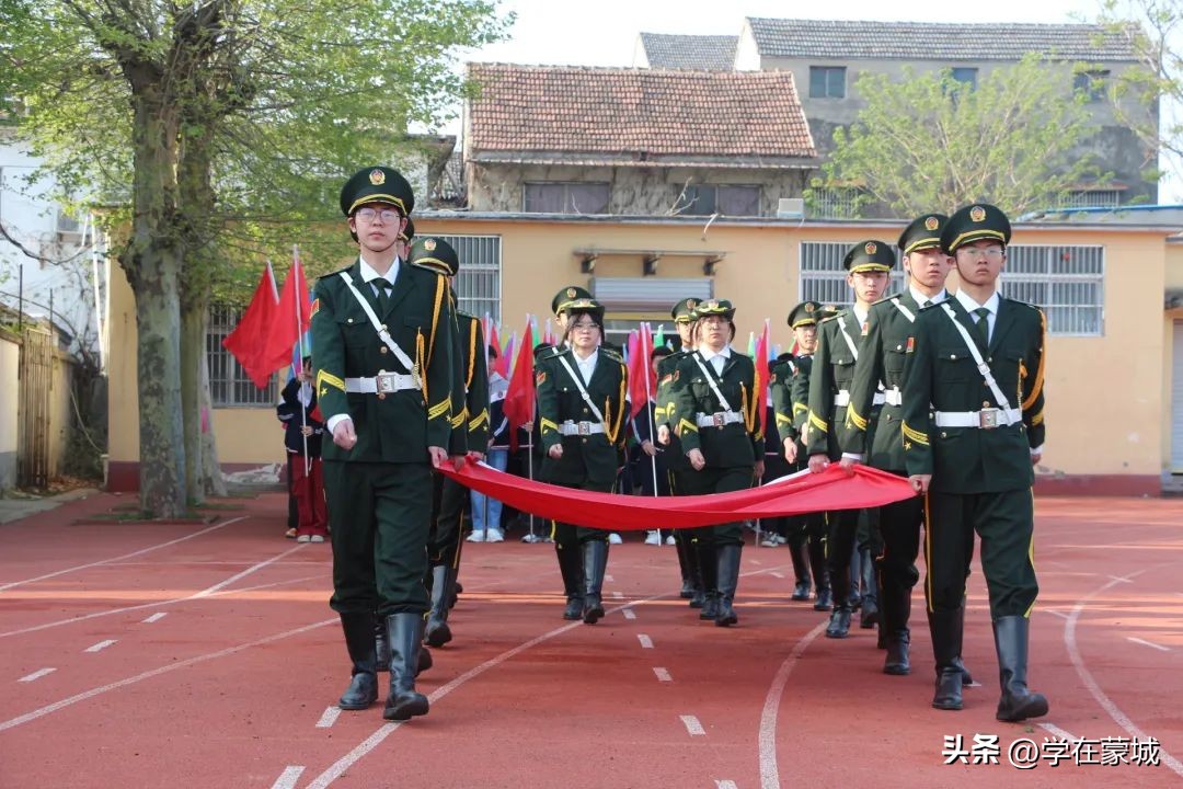 蒙城政通路中学运动会开幕式表演,蒙城八中艺术节