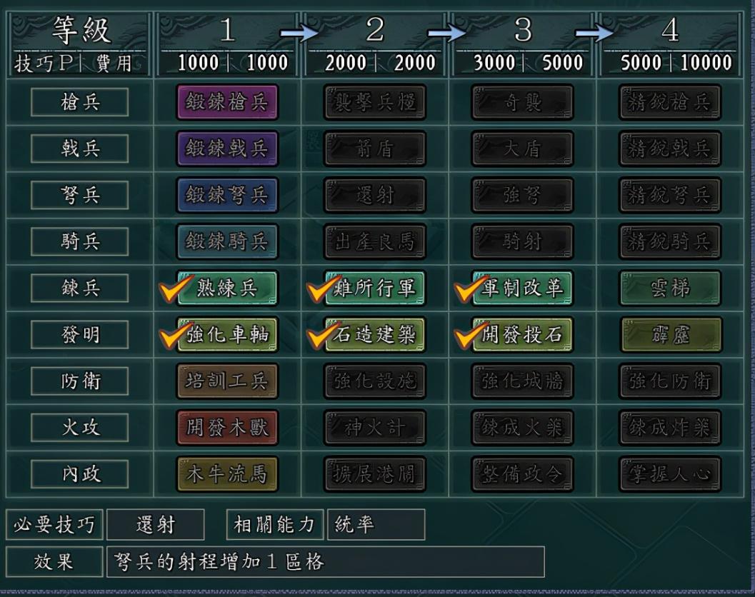 三国志11威力加强版秘籍兵种相克,三国志11兵种相克大全