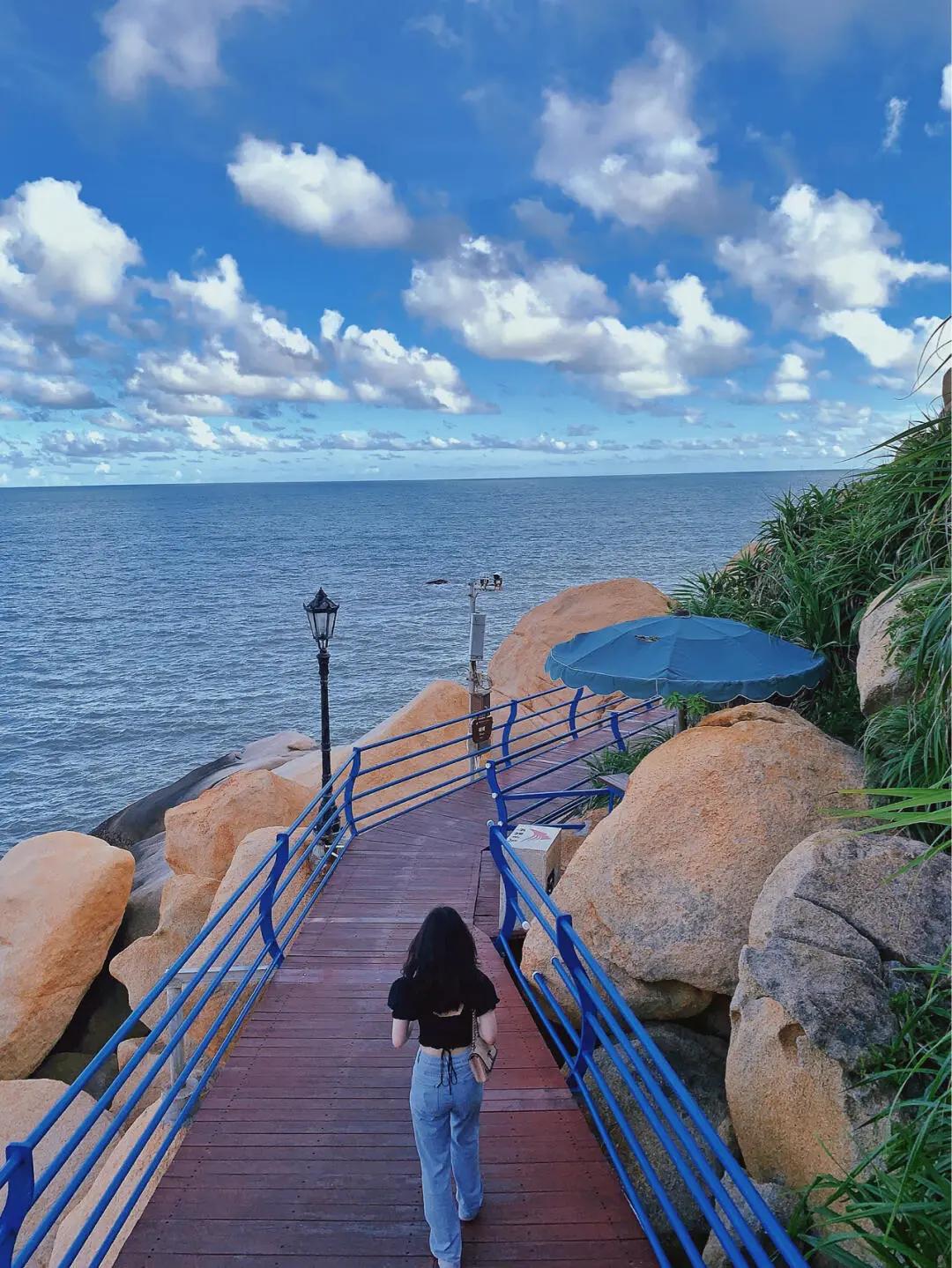 台山那琴海半岛一日游,浮月村碉楼哪一个可以上楼参观