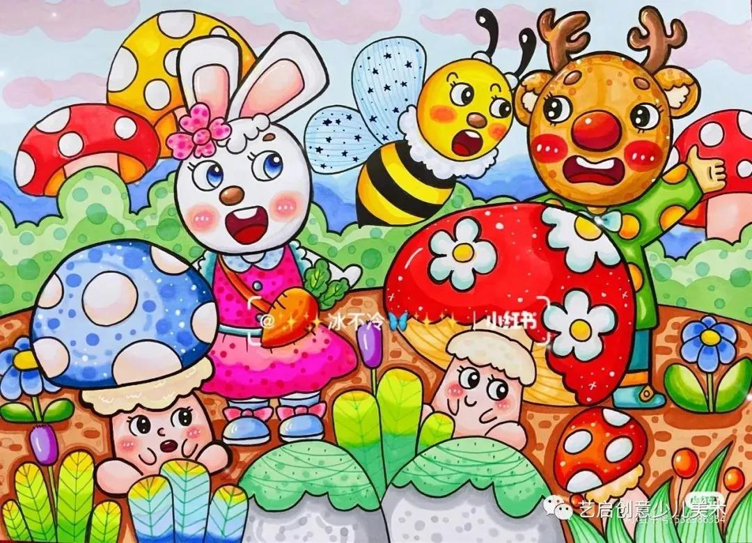 关于中国的绘画马克笔丰富一点,马克笔绘画流民图