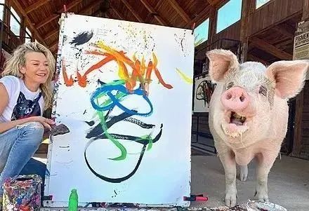 不要不相信，画了十年，或许还不如一头猪