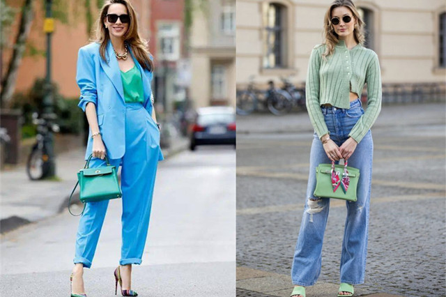 今年流行绿色的衣服超级好看,淡绿色怎么穿才好看