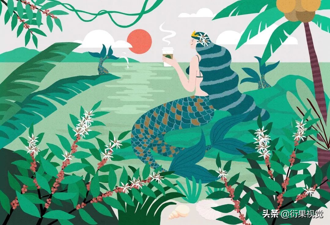 扁平插画怎么设计,为什么大牌都用扁平插画设计