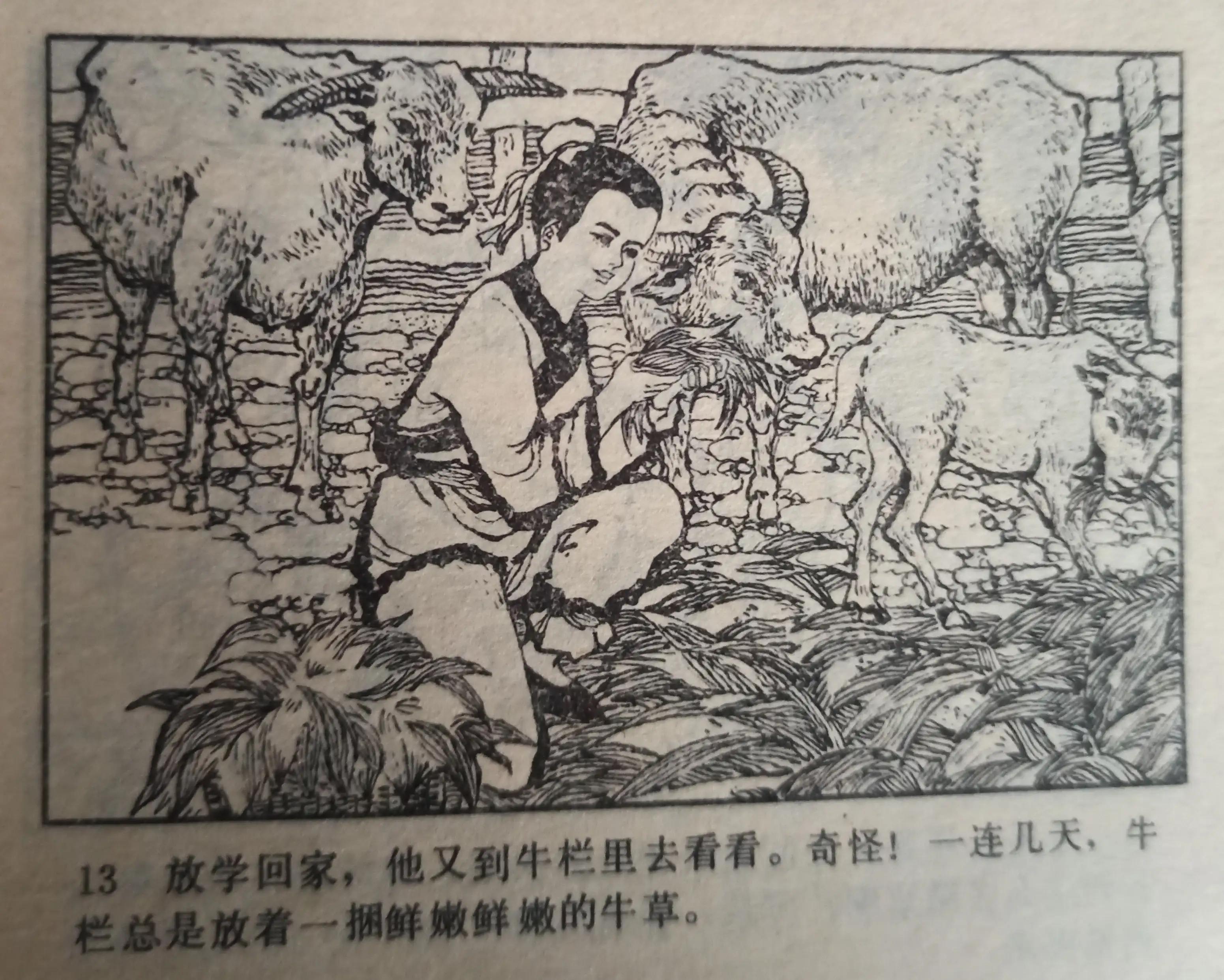连环画中国画,彩绘连环画欣赏