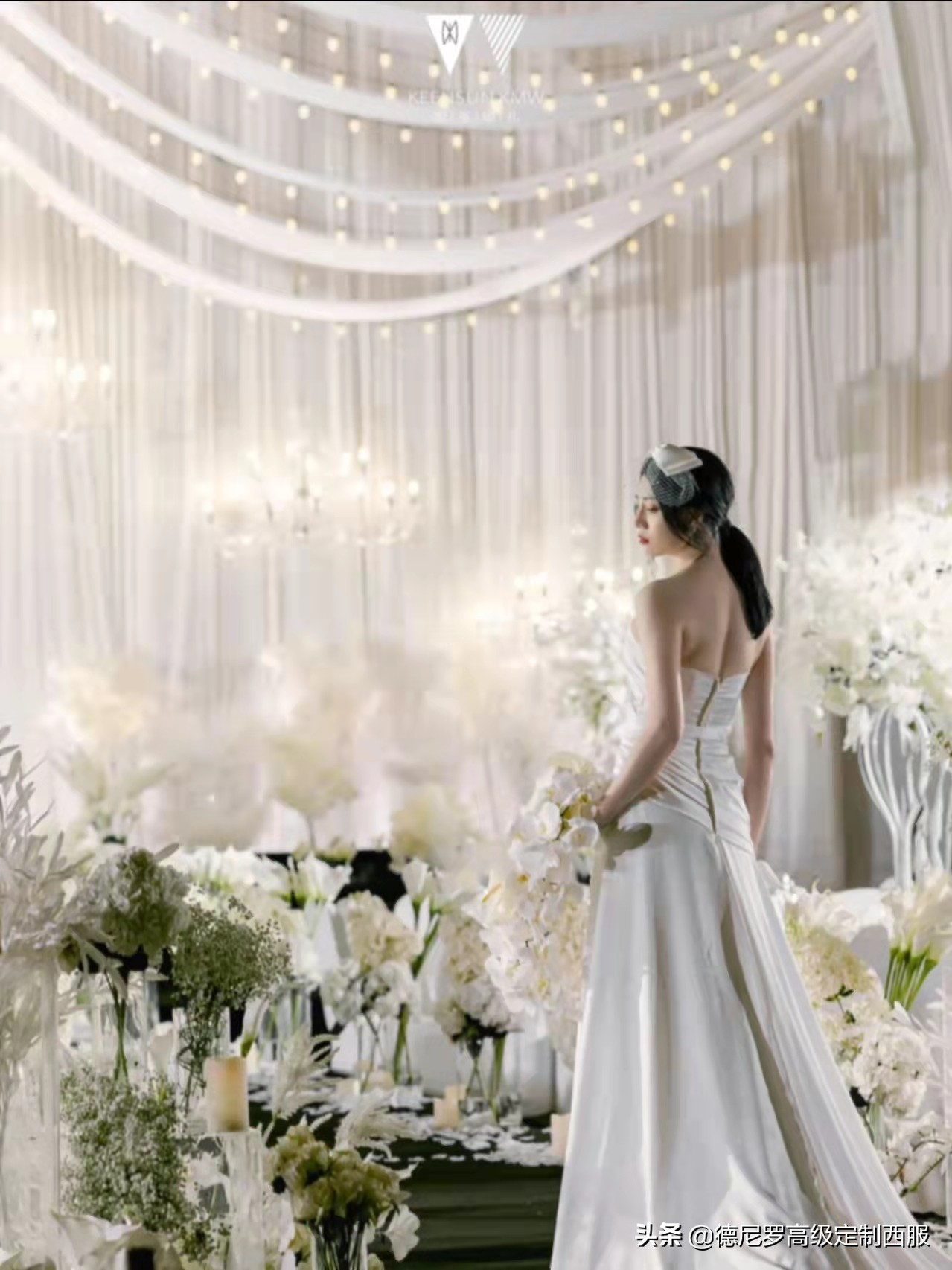 拍婚纱照的时候给你推荐西装,拍婚纱照送的定制西服套路