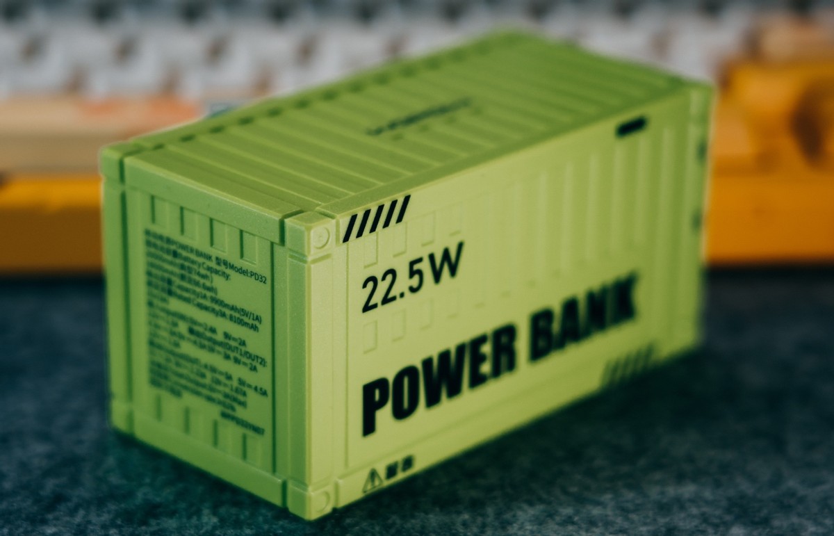 沃品集装箱50000毫安充电宝,沃品创意集装箱充电宝