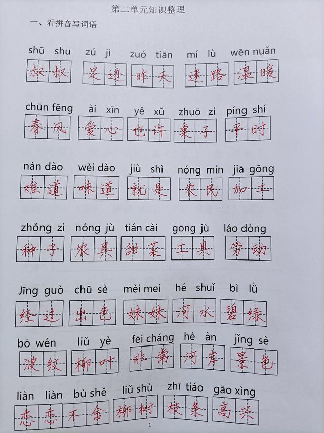 小学老师熬夜整理1-6年级语文,老教师熬夜整理初中历史答题公式