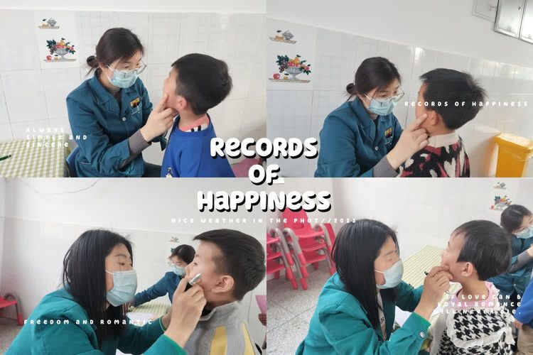 体检护航健康相伴—郑州航空港区宋庄幼儿园幼儿健康体检活动掠影