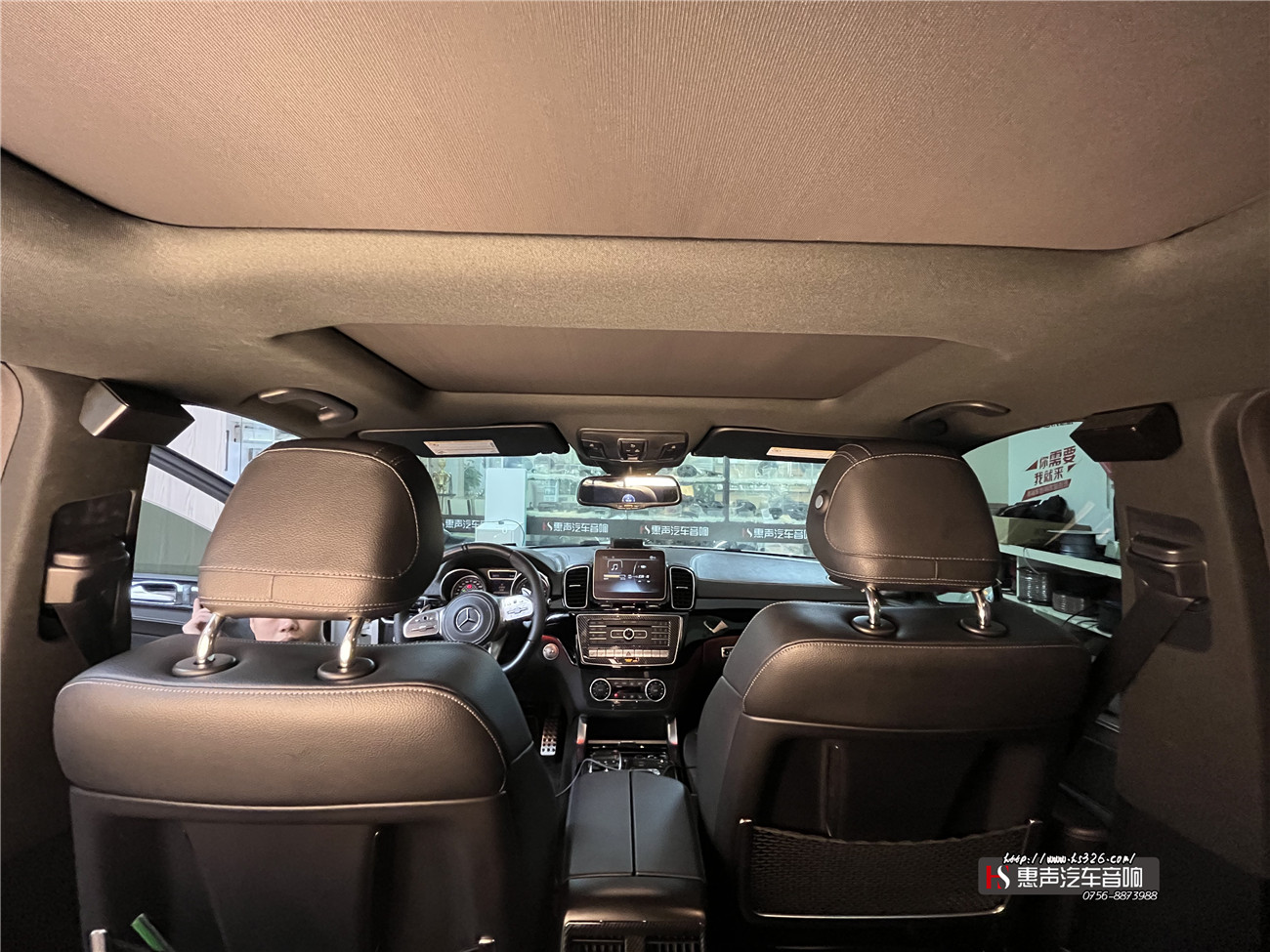 奔驰gle43喇叭沙哑,爱威全频车载喇叭