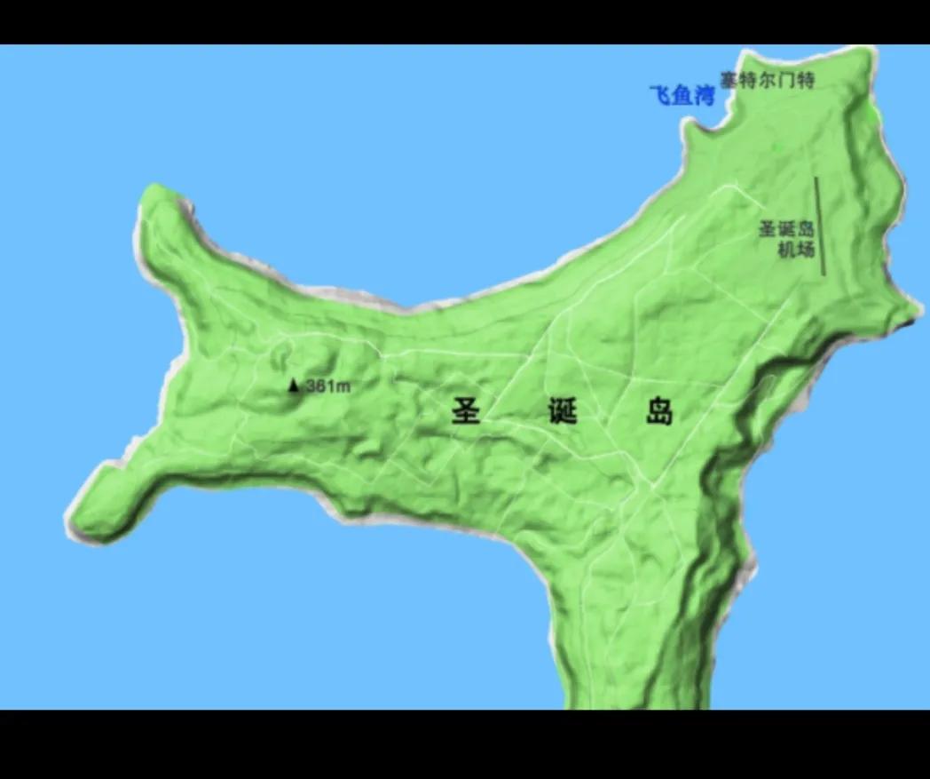 澳大利亚海外领地圣诞岛简介,圣诞岛为什么划归澳大利亚