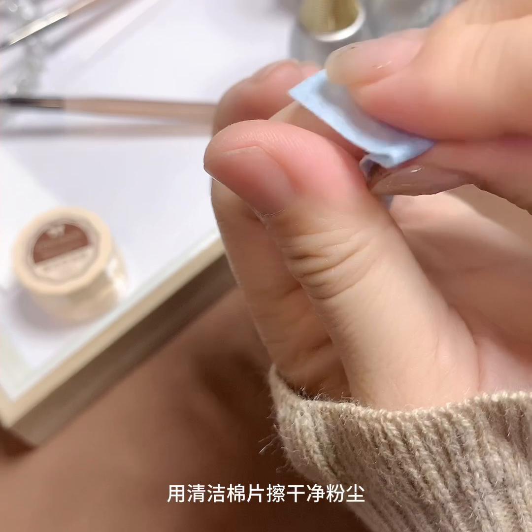 美甲新手入门教程简单大气美甲,超细致的美甲教程一遍就能学会哦