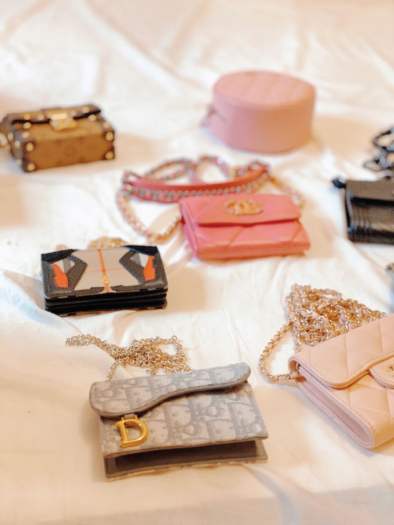 dior二合一单肩斜跨包,dior新款包包2023托特包