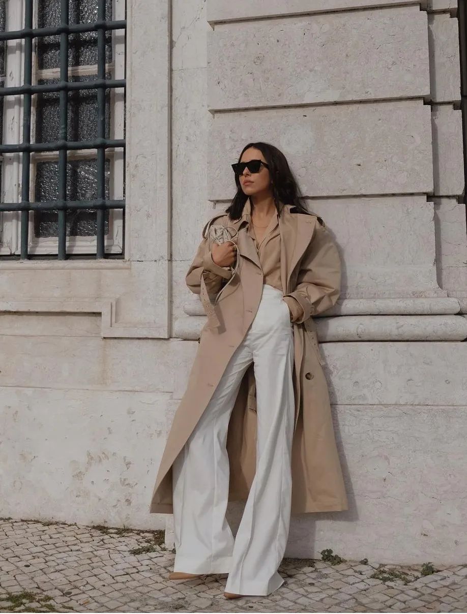 驼色连衣裙搭配的高级穿法,原来都这样穿驼色太年轻洋气了