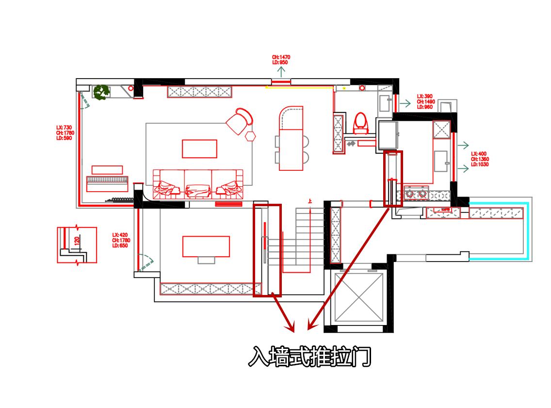 真是讲究，全屋光门就有4种，美观又显大，还能解决不少生活痛点