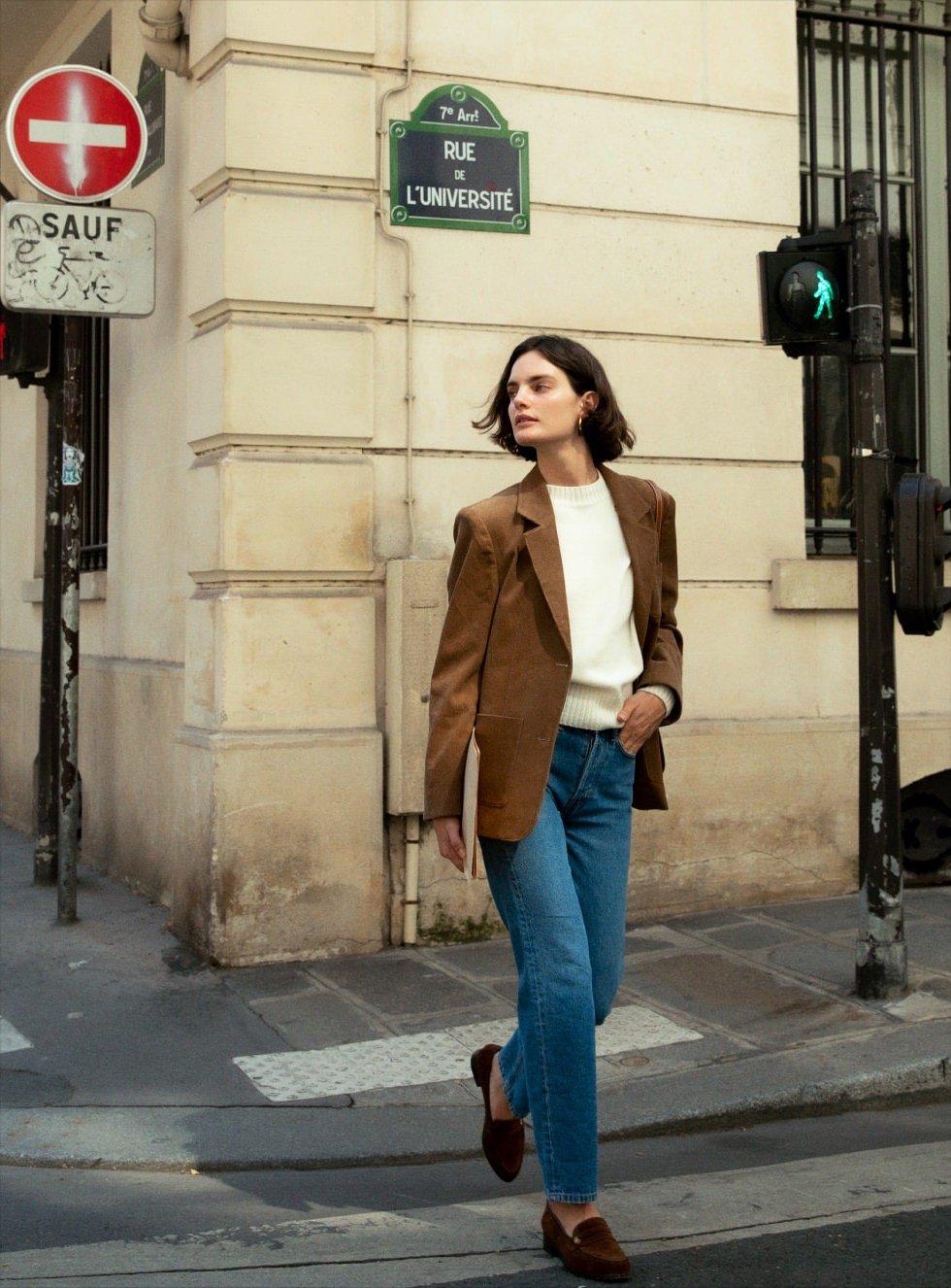 直筒牛仔裤穿搭讲解,小直筒牛仔裤穿搭技巧