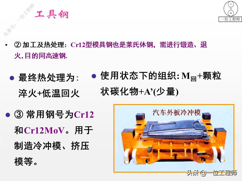 3种工具钢图解，刃具、模具和量具钢，64页介绍工具钢结构和特点