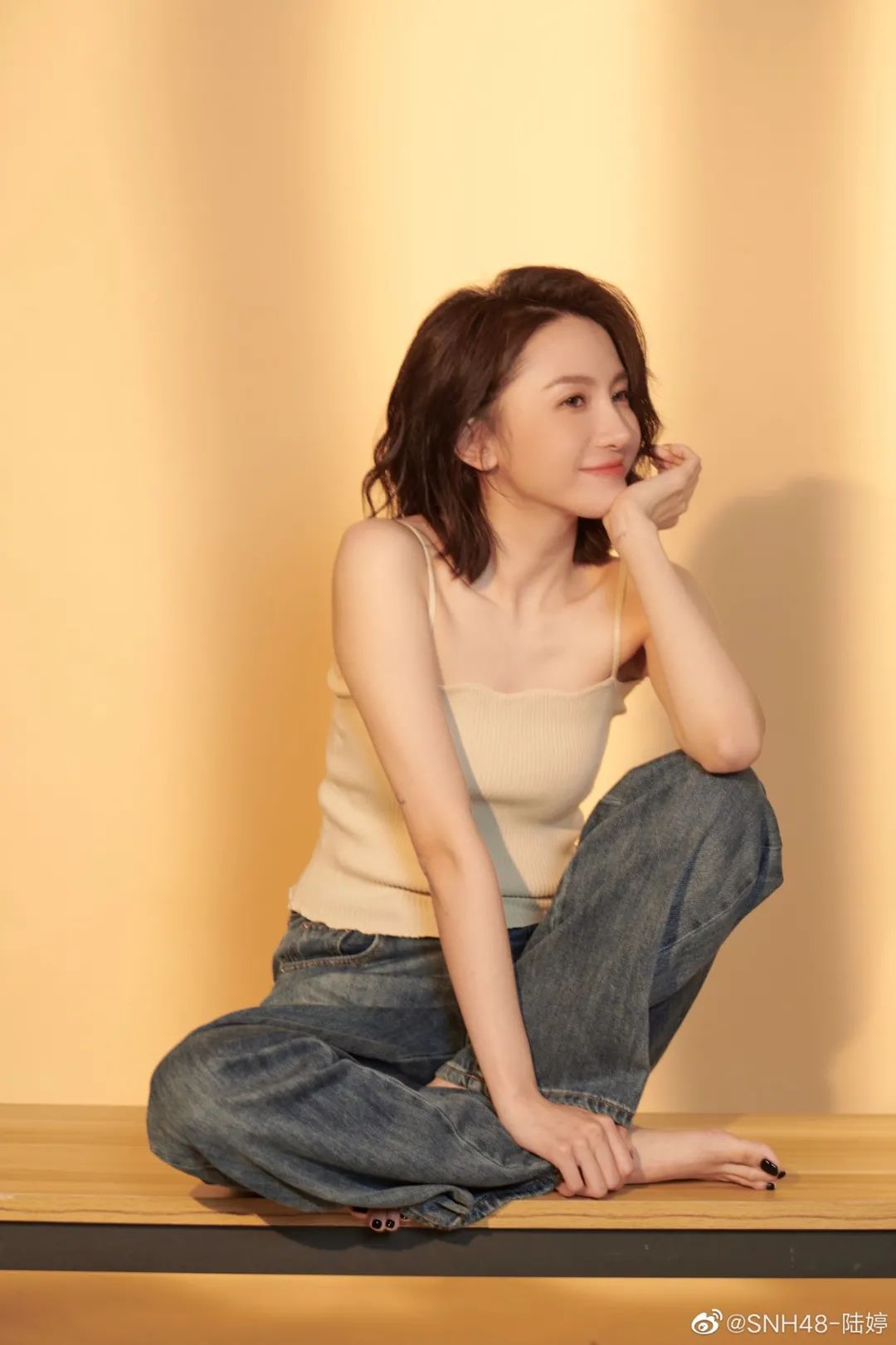 喵！集性感美腿御姐范的高冷女神陆婷！