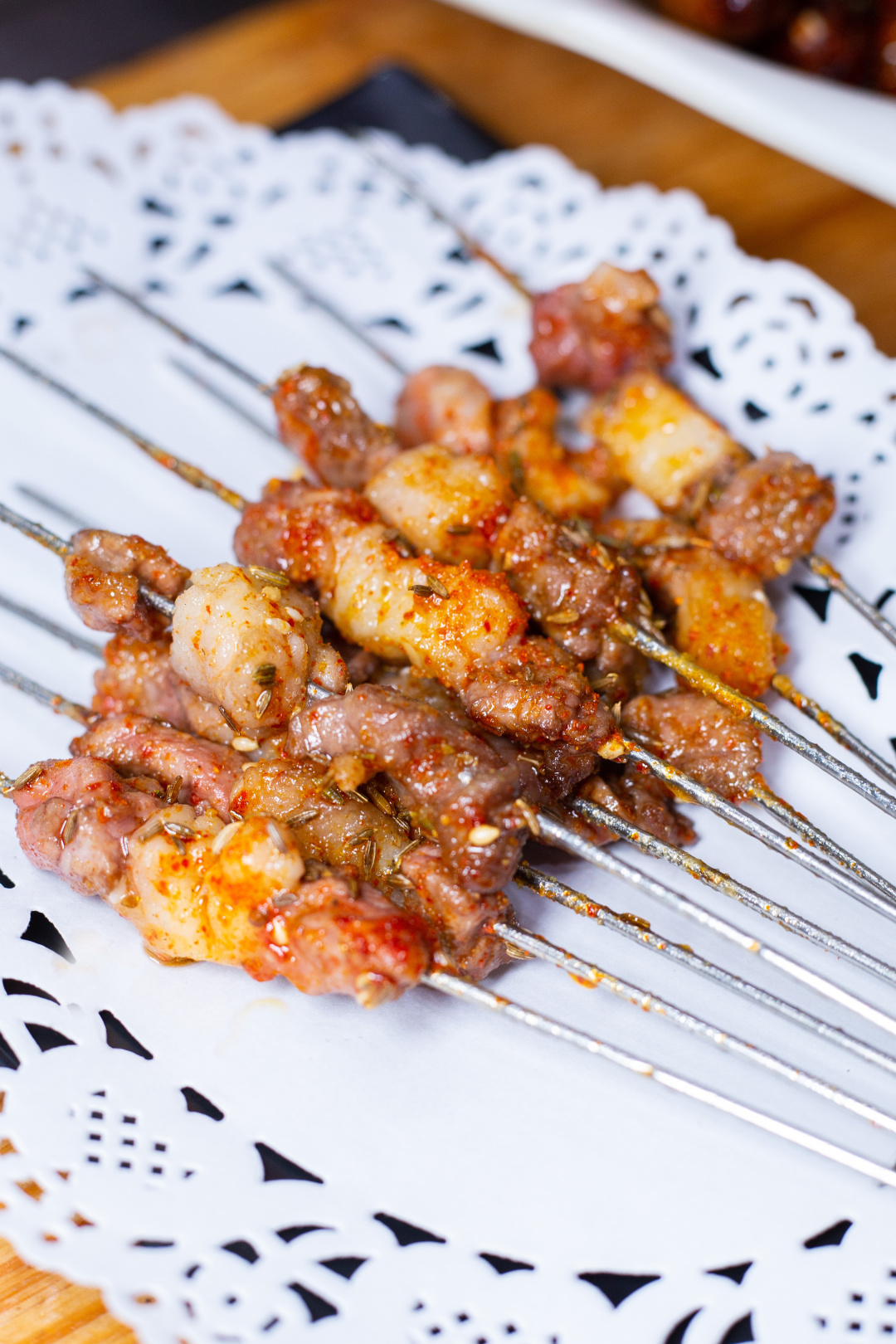 吃烧烤不能没有砂锅豆腐,正宗淄博小炉烧烤