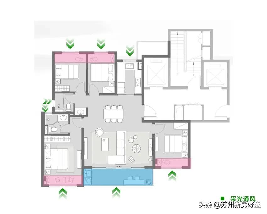万科保利滨河湾采光,万科保利滨河湾花园区位