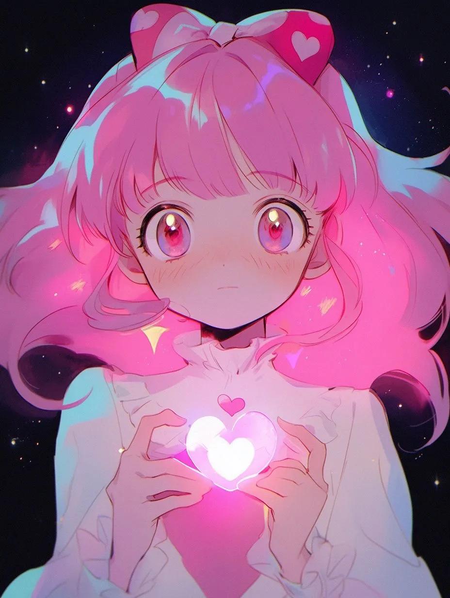 好看的头像女生动漫仙气发光,情侣头像动漫一男一女可爱呆萌