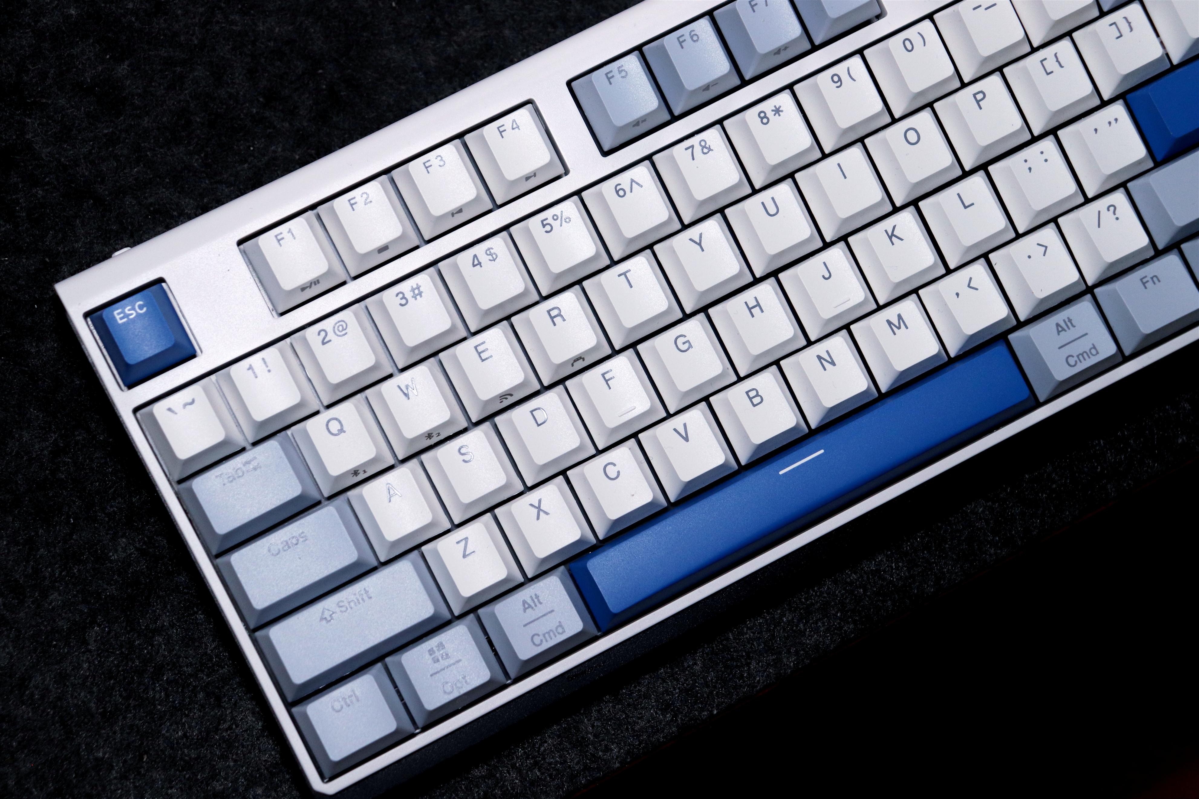 杜伽白泽机械键盘评测,杜伽K610W无线机械键盘