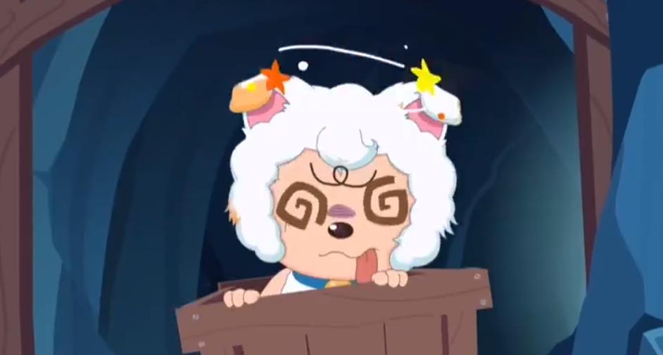 羊守5：喜羊羊又消失10年？身陷狗国挖矿太可怜，猪鼻妆是真的吗